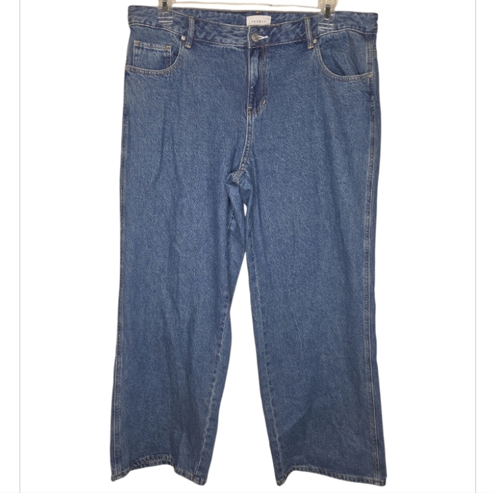 PacSun Casey Low Rise Baggy Wide Leg Jeans Size 32 Inseam 31 NWT